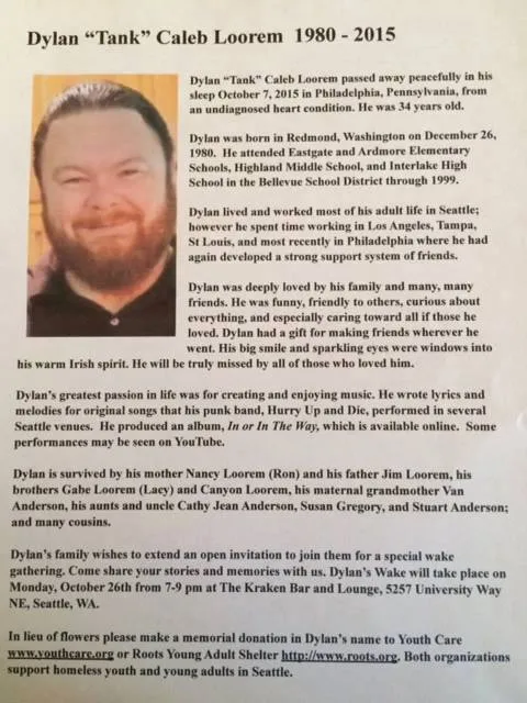 Dylan "Tank" Caleb Loorem